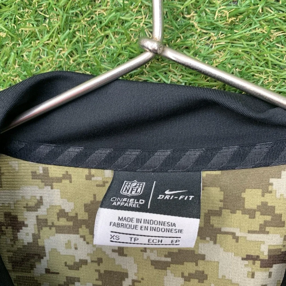 Nike Cleveland Browns Salute to Service Jacket Mens XS Extra Small Camo NFL